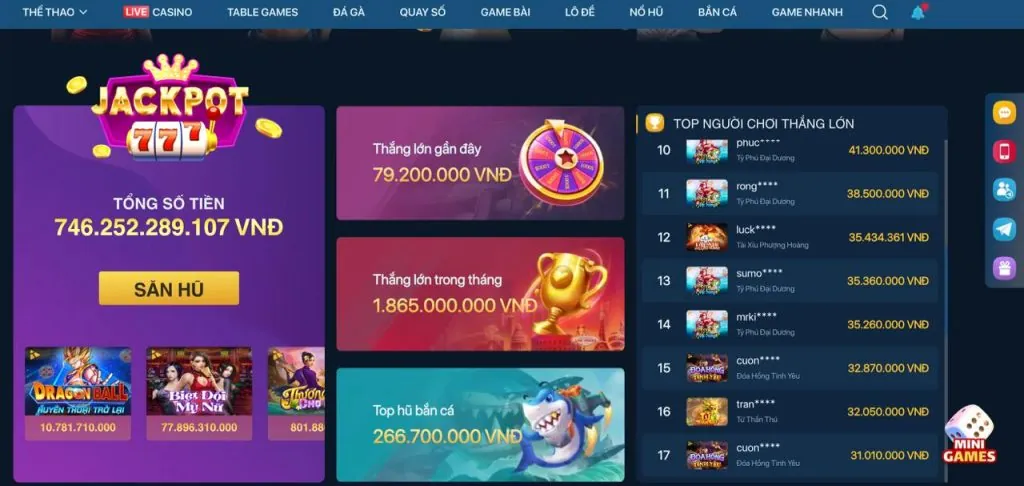 Ưu đãi VIP và phần thưởng đặc biệt